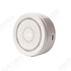 ZB/WIFI 3 In 1 Wifi Siren Alarm Linkage 90dB Sound Light Sensor Smart Home Tuya Smart Life APP Alarm Siren For Alexa Google ZB/WIFI 3 In 1 Wifi Siren Alarm Linkage 90dB Sound Light Sensor Smart Home Tuya Smart Life APP Alarm Siren For Alexa Google