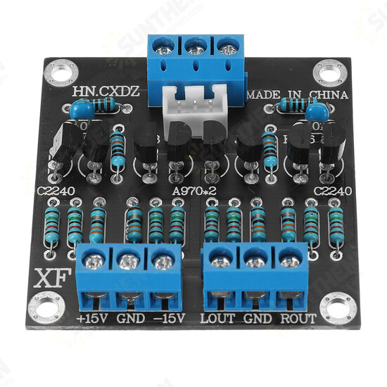 1 : 1 Magnification PCB Empty Board High Fidelity Field Effect Complementary Emitter Buffer Board Printed Circuit Board