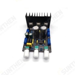 2.1 Subwoofer Power Amplifier Board LM1875 2.1 Three-channel Multimedia Audio Bass Amplifier Board 2.1 Subwoofer Power Amplifier Board LM1875 2.1 Three-channel Multimedia Audio Bass Amplifier Board