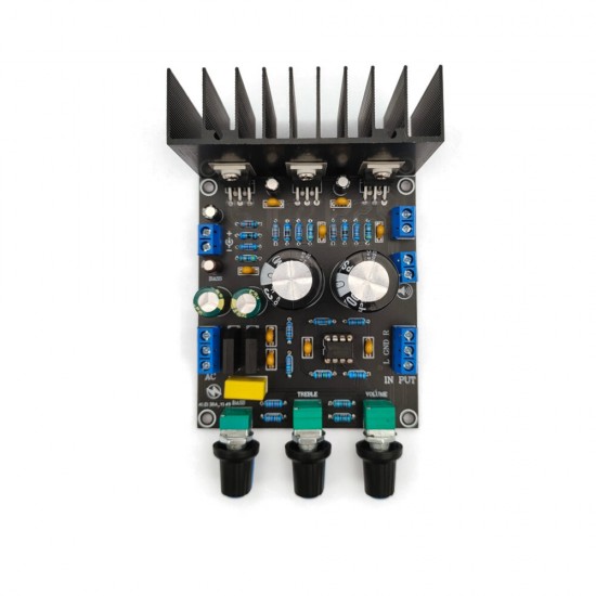 2.1 Subwoofer Power Amplifier Board TDA2030A 2.1 Three-channel Multimedia Audio Bass Amplifier Board