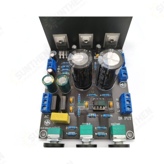 2.1 Subwoofer Power Amplifier Board TDA2030A 2.1 Three-channel Multimedia Audio Bass Amplifier Board