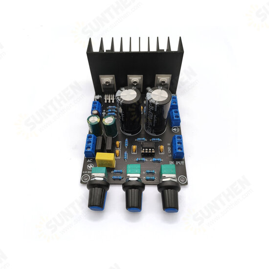 2.1 Subwoofer Power Amplifier Board TDA2030A 2.1 Three-channel Multimedia Audio Bass Amplifier Board