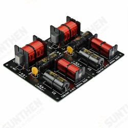 2Pcs 350W 2 Ways Crossover Audio Board Tweeter Bass Speaker Frequency Divider 2 Unit for 4-8Ohm DIY Speaker Filter 2800Hz 2Pcs 350W 2 Ways Crossover Audio Board Tweeter Bass Speaker Frequency Divider 2 Unit for 4-8Ohm DIY Speaker Filter 2800Hz