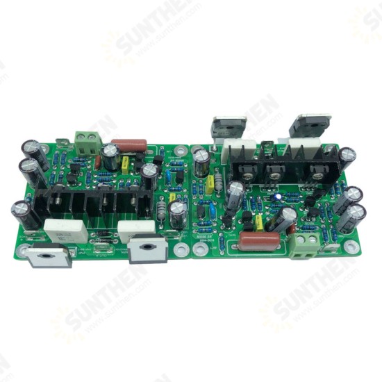 2Pcs MX50 SE 2SA1295 Power Amplifier Board Dual Channel