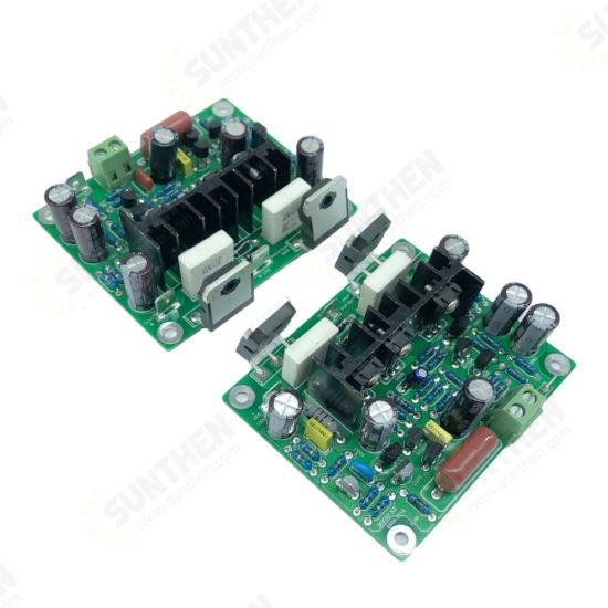 2Pcs MX50 SE 2SA1295 Power Amplifier Board Dual Channel