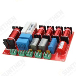 300W KTV Stage Speaker Crossover One High Two Middle One Low Four-way Crossover for Home Audio Crossover DIY Upgrade 300W KTV Stage Speaker Crossover One High Two Middle One Low Four-way Crossover for Home Audio Crossover DIY Upgrade