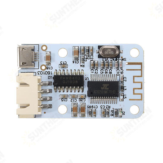 3pcs 2x3W Micro USB Wireless bluetooth Speaker Audio Receiver Digital Amplifier Board