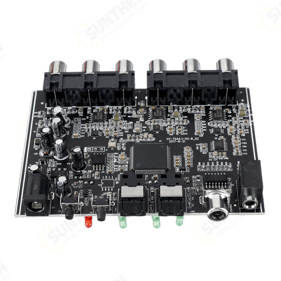 5.1 Channel DTS Dolby AC-3 PCM Digital Optical/Coaxial to Analog Audio Decoder Module DC5V