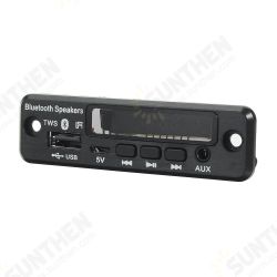 5V Bluetooth 5.0 MP3 Decoder LED Spectrum Display APE Lossless Decoding TWS Support FM USB AUX EQ Car Accessories 5V Bluetooth 5.0 MP3 Decoder LED Spectrum Display APE Lossless Decoding TWS Support FM USB AUX EQ Car Accessories