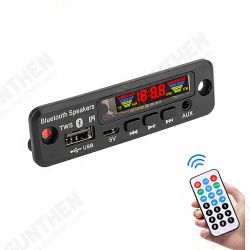5V Bluetooth 5.0 MP3 Decoder LED Spectrum Display APE Lossless Decoding TWS Support FM USB AUX EQ Car Accessories 5V Bluetooth 5.0 MP3 Decoder LED Spectrum Display APE Lossless Decoding TWS Support FM USB AUX EQ Car Accessories