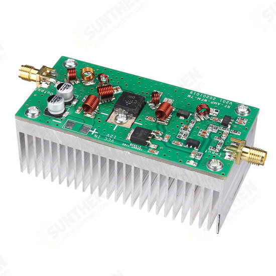 7W 65-110MHz High Frequency FM Power Amplifier Board RF Transmitting Antenna Debugging Module