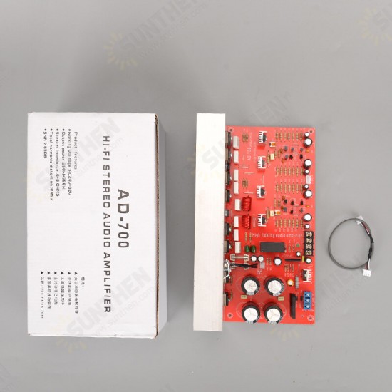 AD-700 350W+350W High Power Amplifier Board Audiophile Speaker Dual AC24-32V DC12V