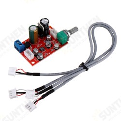 AD828 Operational Amplifier Preamplifier Board Single Power Supply with Volume Potentiometer AD828 Operational Amplifier Preamplifier Board Single Power Supply with Volume Potentiometer