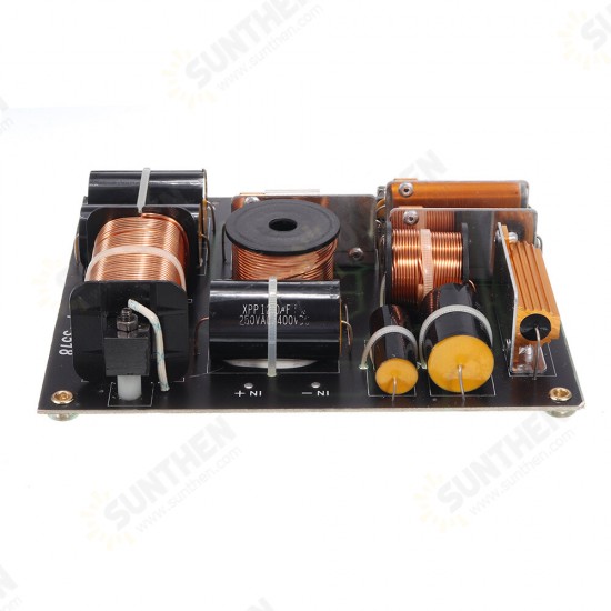 Bass Midrange Treble 3 Way Crossover Audio Board Speaker Frequency Divider Crossover Filters for 10-15Inch Home Theater