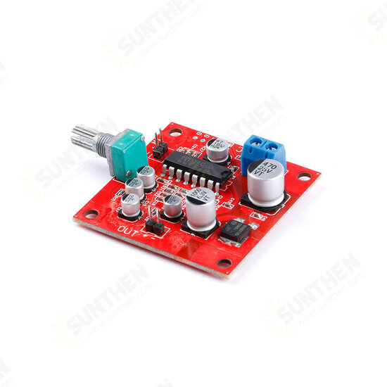 DC 6-15V Mono Power Amplifier Front Stage PT2399 Microphone Reverberation Board