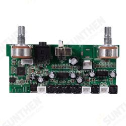 DC12V 2.1 Channel 10W x 2 + 15W Amplifier bluetooth 3.0 Audio Decoder Board Supports AUX MP3 WAV Mode DC12V 2.1 Channel 10W x 2 + 15W Amplifier bluetooth 3.0 Audio Decoder Board Supports AUX MP3 WAV Mode