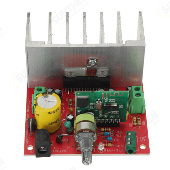 DX-789 DC12V 25W+25W bluetooth 5.0 Car Computer Motorcycle Power Amplifier Board