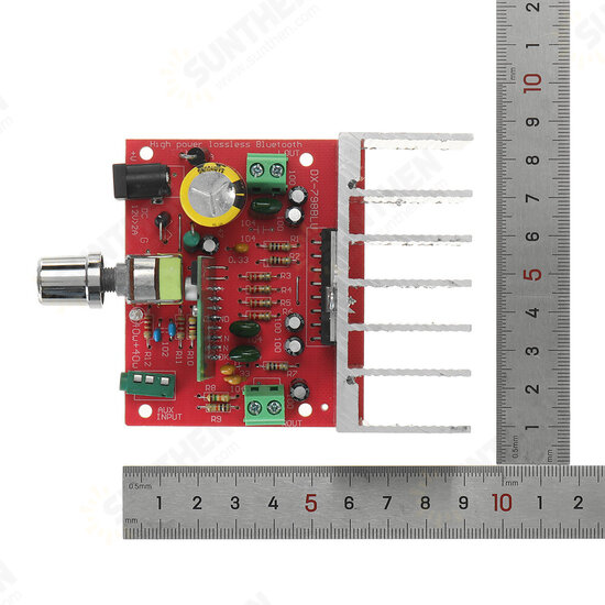 DX-789 DC12V 25W+25W bluetooth 5.0 Car Computer Motorcycle Power Amplifier Board