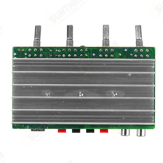 DX0409 Stereo Power Amplifier Board 2.0 Channel Balanced Sound Adjustment Small Power Amplifier Audio Modification For Car Amplifier