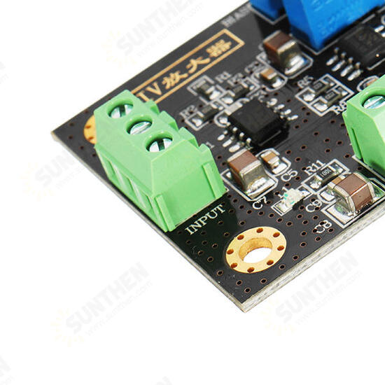 IV Conversion Amplifier Voltage Signal Amplification Photoelectric Amplifier Module Current Turn Voltage