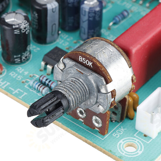 LM1876 Dual AC15-20V 30W+30W 2.0 Stereo HIFI Amplifier Board