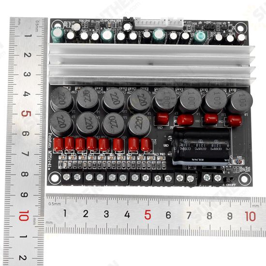 MT5.1 Digital Power Amplifier Board 100W*2 5.1 Channel Single Power DC12-24V AMP For Home Theater Audio Amplifier Board