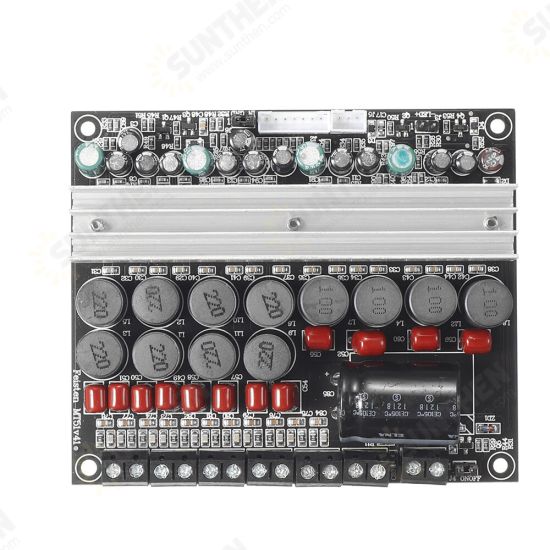 MT5.1 Digital Power Amplifier Board 100W*2 5.1 Channel Single Power DC12-24V AMP For Home Theater Audio Amplifier Board