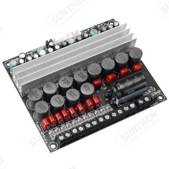 MT5.1 Digital Power Amplifier Board 100W*2 5.1 Channel Single Power DC12-24V AMP For Home Theater Audio Amplifier Board