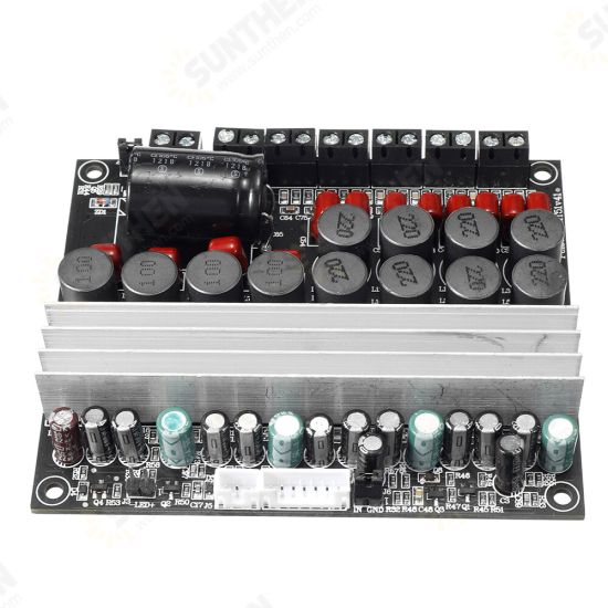 MT5.1 Digital Power Amplifier Board 100W*2 5.1 Channel Single Power DC12-24V AMP For Home Theater Audio Amplifier Board