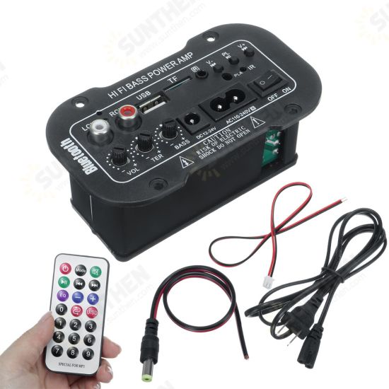 Mono Digital Amplifier Board 220V Car bluetooth HiFi Bass AMP Mono Digital Amplifier Board 220V Car bluetooth HiFi Bass AMP