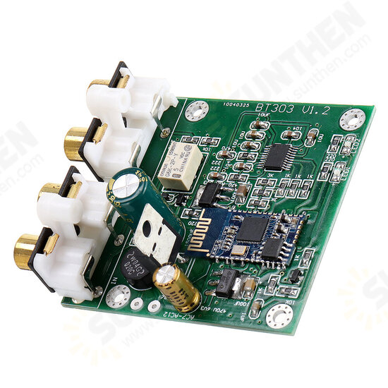 QCC3003 bluetooth 5.0 with Independent DAC Decoding Receiver with Analog Input and Output