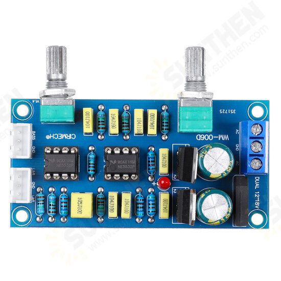 Single Power Supply HIFI Fever Grade NE5532 Tone Front Board Power Amplifier Board 2.0 Module