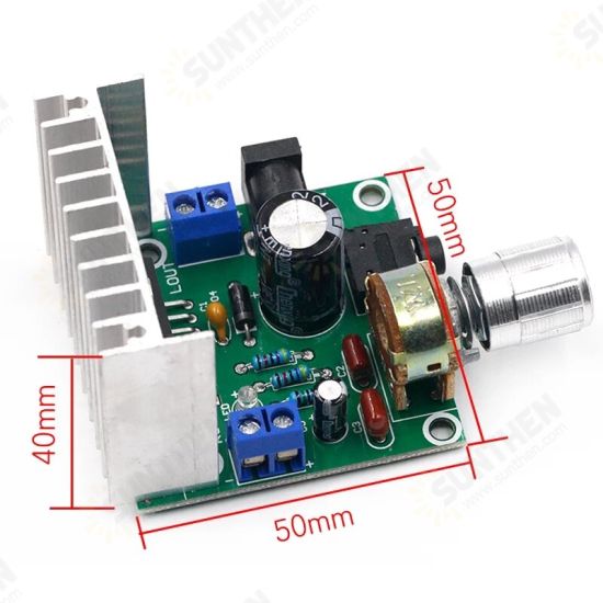 TDA7297 Digital Power Amplifier Board Two-channel Noise-free 9V12V15V Dual 15W Module