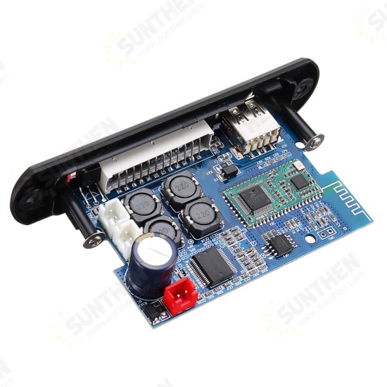 TDA7492P 25W+25W bluetooth Amplifier Board MP3 Decoder Board WAV APE Lossless Audio USB TF AUX DC12V-24