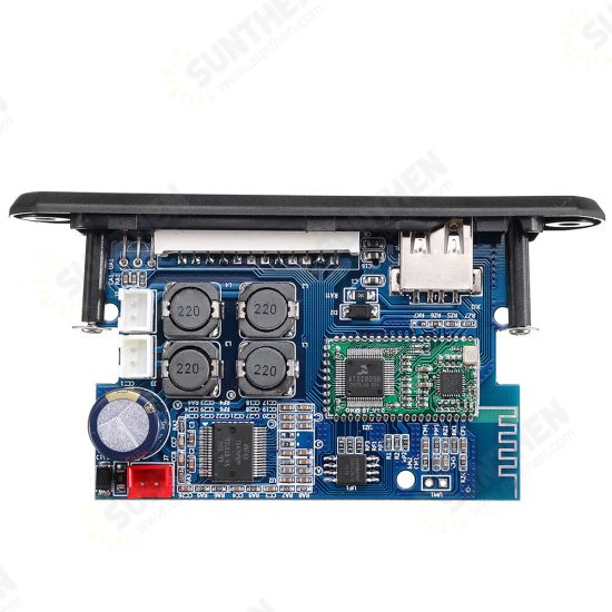 TDA7492P 25W+25W bluetooth Amplifier Board MP3 Decoder Board WAV APE Lossless Audio USB TF AUX DC12V-24