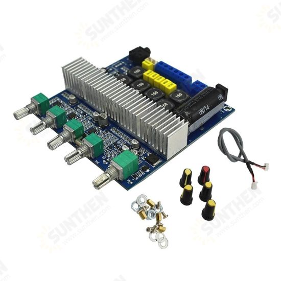 TPA3116 50W*2+100W bluetooth 5.0 High Power Audio Amplifier Board 2.1 Sound Channel Bass Super Bass Digital Amplifier