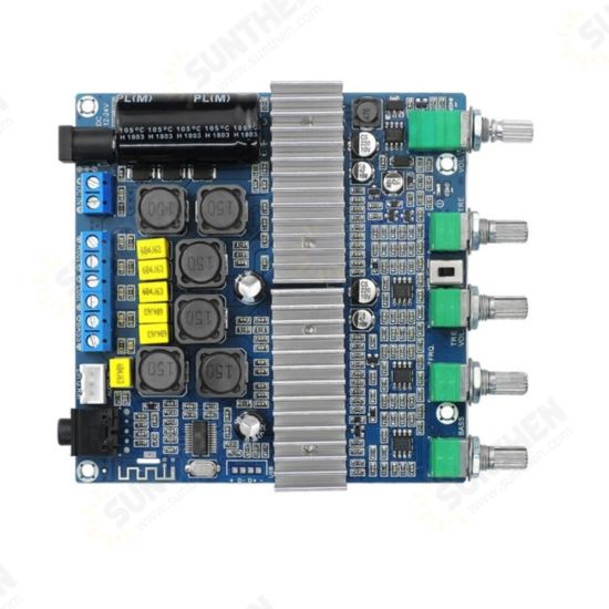 TPA3116 50W*2+100W bluetooth 5.0 High Power Audio Amplifier Board 2.1 Sound Channel Bass Super Bass Digital Amplifier