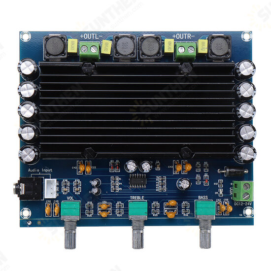 TPA3116D2 150W Digital Power Amplifier Board Digital Audio Amplifier Board 2.0 Channel with Acrylic Shell