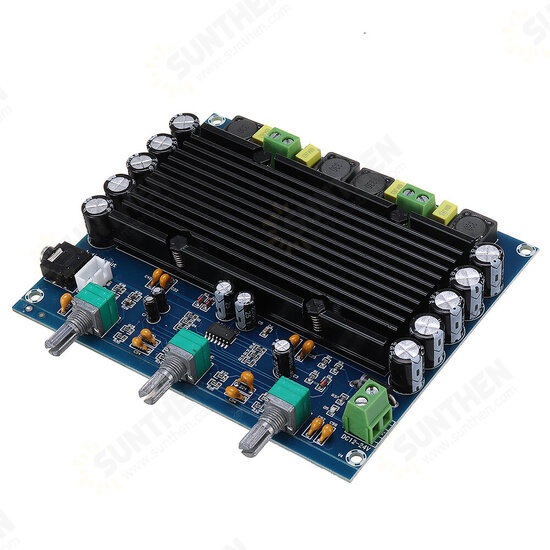 TPA3116D2 150W Digital Power Amplifier Board Digital Audio Amplifier Board 2.0 Channel with Acrylic Shell