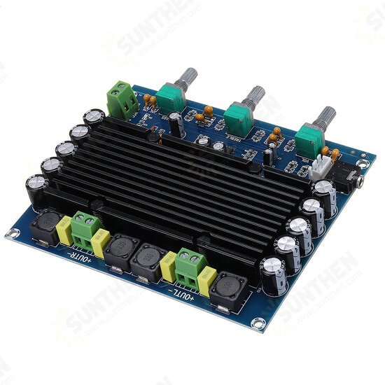 TPA3116D2 150W Digital Power Amplifier Board Digital Audio Amplifier Board 2.0 Channel with Acrylic Shell