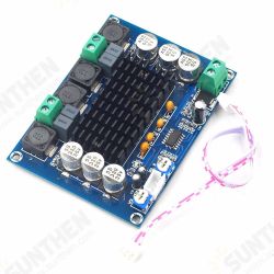 TPA3116D2 TPA3116 Dual Channel Digital Audio Power Amplifier Board 120W+120W Module XH-M543 TPA3116D2 TPA3116 Dual Channel Digital Audio Power Amplifier Board 120W+120W Module XH-M543