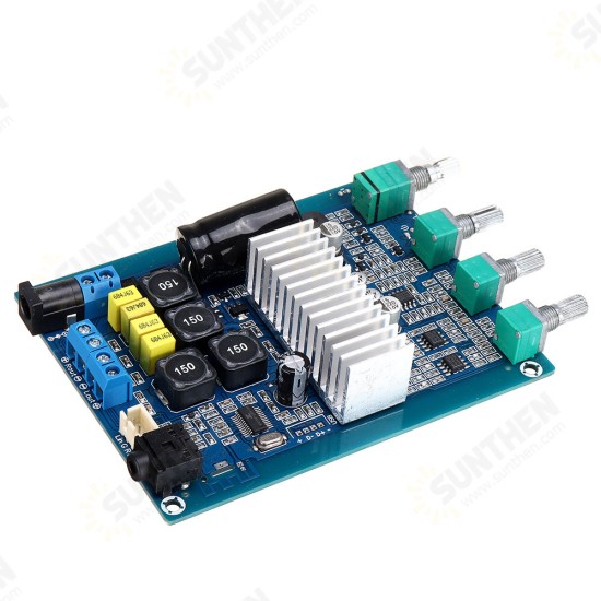 TPA3116D2 bluetooth 5.0 High Power 2.0 Digital Professional with Tuning Home Power Amplifier Board DC 12-24V