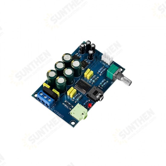 TPA6120 Amp Board HIFI TPA6120A2 Headphone Amplifier Board Low Noise