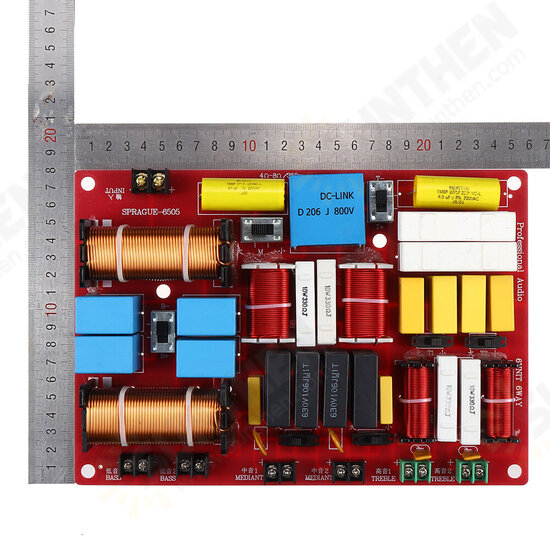 Two High Two Middle Two Low Six-way Fever High-power HiFi High-fidelity Home Theater Upgrade Crossover