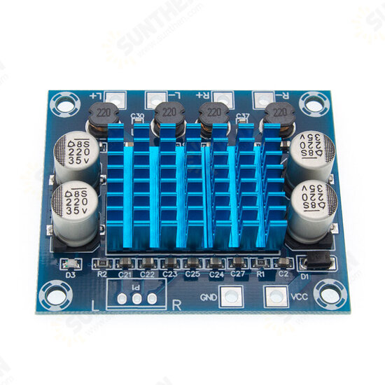 XH-A232 Class D Digital Audio Amplifier Board HD Audio Amplifier Module Power Supply 12-24V Output 30W*2