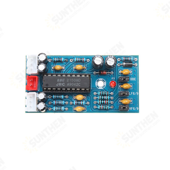 XH-A904 BBE2150 DC 9-18V Sound Effect Pre-board Tuning Board Subwoofer Amplifier Board