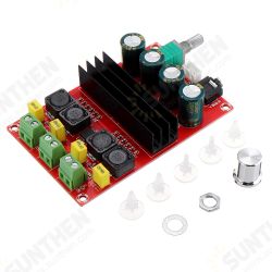 XH-M190 TDA3116D2 2x100W High Power Digital Power Amplifier Board TPA3116 Dual Channel Amplifier Board 12-24V XH-M190 TDA3116D2 2x100W High Power Digital Power Amplifier Board TPA3116 Dual Channel Amplifier Board 12-24V