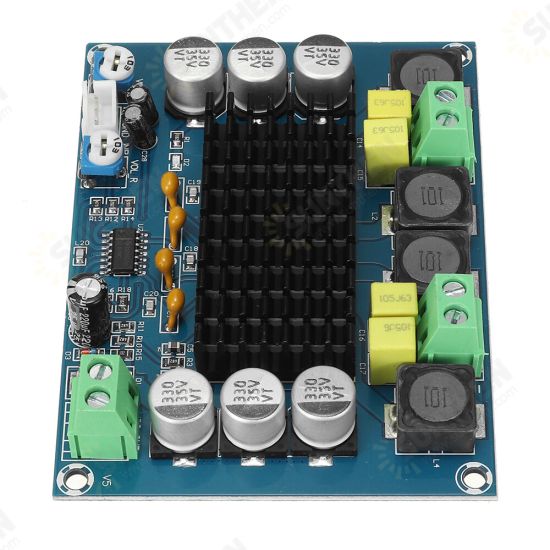 XH-M543 High-power Digital Power Amplifier Board TPA3116D2 Audio Amplifier Module Class D dual-channel 2*120W