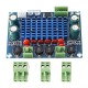 XH-M572 High-power Digital Power Amplifier Board TPA3116D2 Chassis Dedicated to Plug-in 5-28V Output 120W