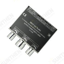 XY-E100H 50W*2 100W Bluetooth Ower Amplifier Board AUX Sound Card Input 2.1 CH Stereo Music Wireless Module Audio AMP TPA3116D2 XY-E100H 50W*2 100W Bluetooth Ower Amplifier Board AUX Sound Card Input 2.1 CH Stereo Music Wireless Module Audio AMP TPA3116D2
